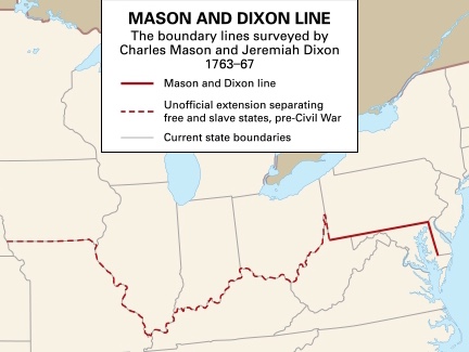 The Manson-Dixie Line