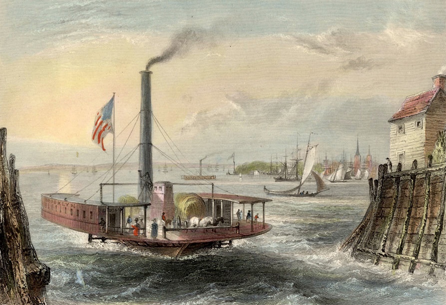 Crossing Brooklyn Ferry