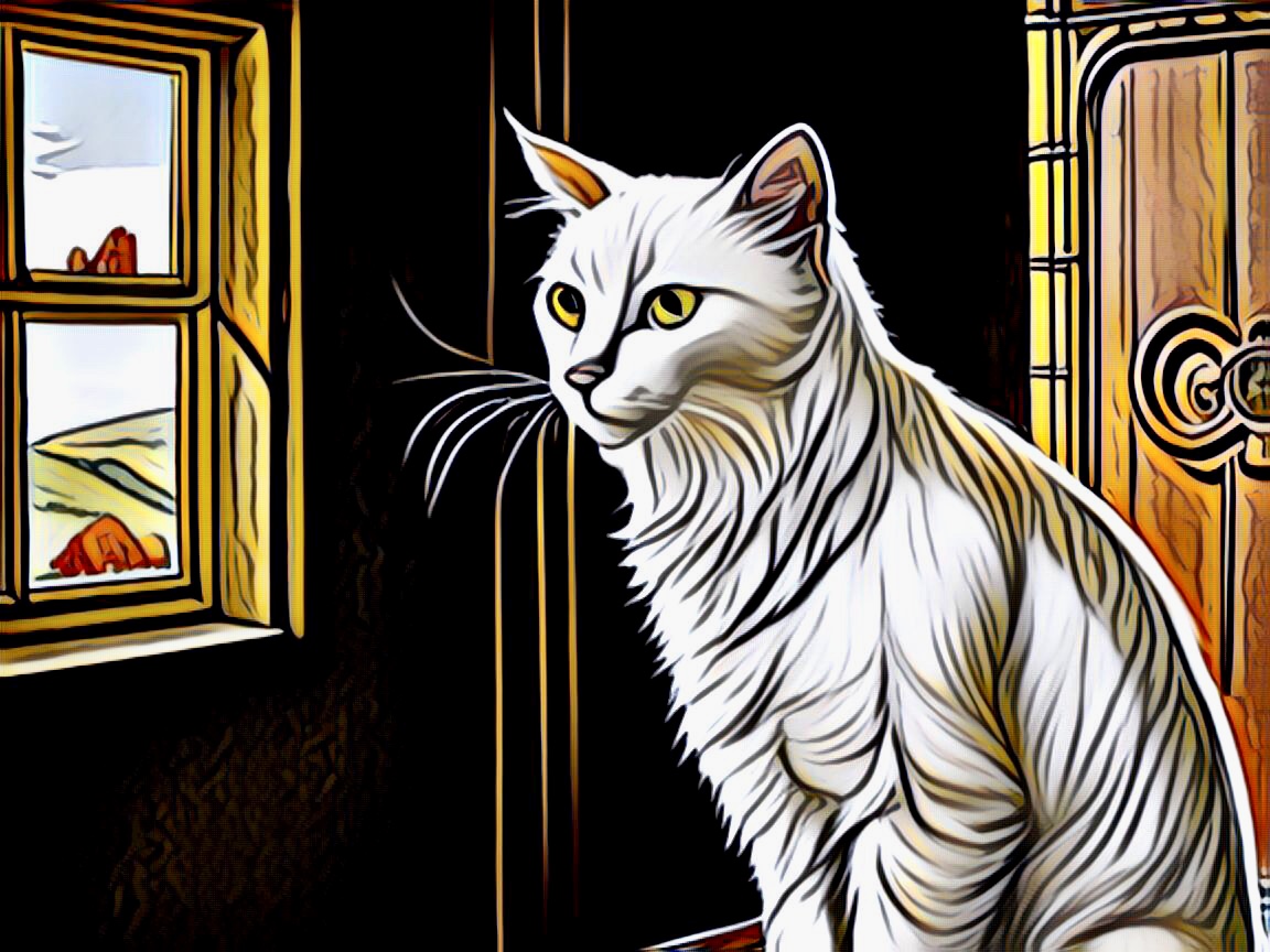 Le Haghaidh Grá Pangur Bán. (For Love of Pangur Ban)